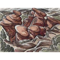 Glen Mitchell, Watercolor