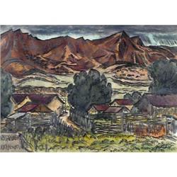 Glen Mitchell, Watercolor/Graphite