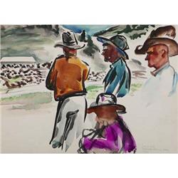 Virginia True, Watercolor