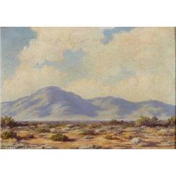 Illegible, Oil on Board