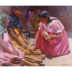 Ned Mueller, Oil on Canvas