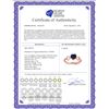 Image 2 : Genuine 1.01 ctw Sapphire & Diamond Ring 14KT Rose Gold - REF-43M2T