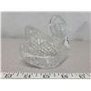 Image 1 : Small clear swan on nest no chips or cracks