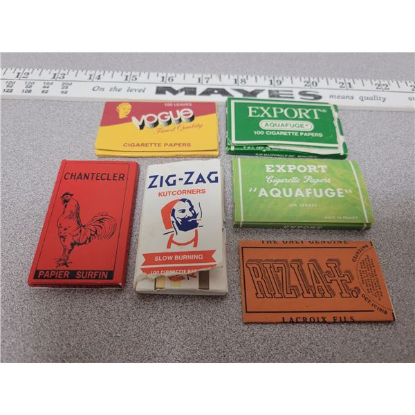 Cigarette papers