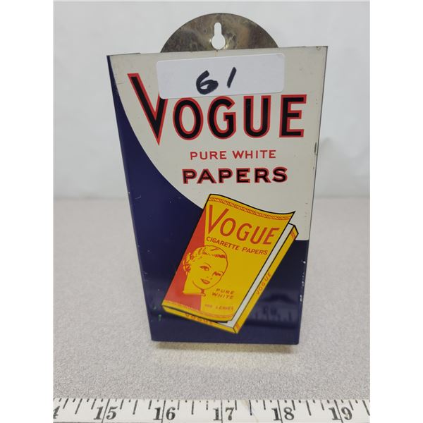 Vogue pure white cigarette paper dispenser