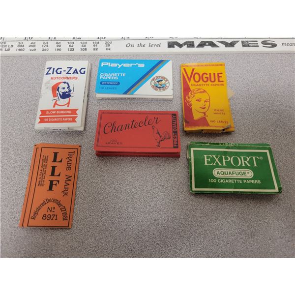 Cigarette papers