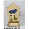 Image 1 : Match box - tan home cat decorated, good condition