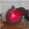 Image 1 : Original Railway Train Light Signal Crossing -working, lights up!