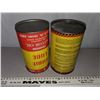 Image 3 : 2 Motor Oil Tins Lubie Lube, Shaler Empty