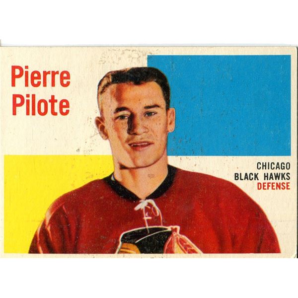 1959-60 Topps Pierre Pilote