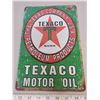 Image 1 : Repro Texaco tin sign