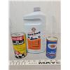 Image 1 : 3 full oil cans