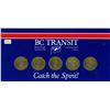 Image 1 : BC Transit 5 Commemorative Tokens