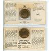 Image 1 : Lot of 2 Centennial Meadllions:  British Columbia & Dawson Creek