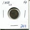 Image 1 : 1858 SD Canada 5¢