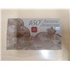 Image 2 : 2001 The 150th Ann. Of Canada Postage Stamp set:  Proof 3¢ St S gold-plated coin, stamp & plate repl