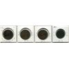 Image 2 : Lot of 4 Great Britain coins:  Half Penny (1862), Penny (1861, 1879, 1898)