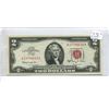 Image 1 : 1963 USA Series A Red Seal AU $2 bill, Graham/Fowler, A 17756232 A