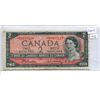 Image 1 : 1954 Canada Replacement $2 bill, Beattie/Rasminsky, *B/B 0437118