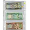 Image 1 : Lot of 3 Fiji Notes:  1, 2, 5 Dollars