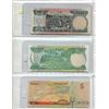 Image 2 : Lot of 3 Fiji Notes:  1, 2, 5 Dollars