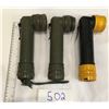 Image 1 : 502 - 3 Canadian Army flashlights