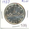 Image 1 : 1937 Canadian $1.00