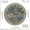 Image 1 : 1953 Canadian $1.00