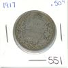 Image 1 : 1917 Canadian 50¢ piece