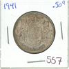 Image 1 : 1941 Canadian 50¢ piece