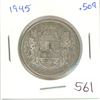 Image 1 : 1945 Canadian 50¢ piece