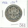 Image 1 : 1956 Canadian 50¢ piece