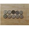 Image 1 : Lot of 10 silver Canadian dimes