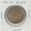Image 1 : 1947 50¢ piece straight '7'