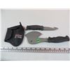 Image 1 : Grizzly skinning knife & hatchet with case (belt)