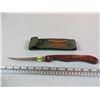 Image 1 : Filleting knife (folding) with case (belt)