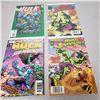 Image 2 : Incredible Hulk Lot of 4 Marvel Comics HULK 2099 #1 Green Foil