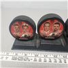 Image 2 : McDonalds Team Canada Puck Set with Stand 2002 Olympics Nice Set