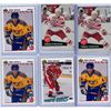 Image 1 : Lot of 6 Niklas Lidstrom Rookie Cards All Mint