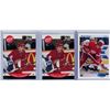 Image 1 : 3 1990-91 Sergei Federov Rookie Cards Upper Deck Young Guns and 2 Pro Set MINT