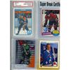Image 1 : Paul Coffey Graded 8 Card, Mats Sundin Rookie Card Pierre Larouche Auto and PA Raider Paul Fonstad R