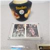 Image 4 : Collectable Lot Steelers Beer Holder, Uncut Promo Cards, 5x7 Pavel bure and JoeThornton RC