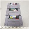 Image 1 : Lot of 3 SNES - Super Nintendo Games - NHL Stanley Cup, Jeopardy and Thomas The Tank Engine