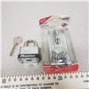 Image 1 : Master Lock and Key and Safety Hasp NIB