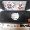Image 1 : Jean Beliveau 2001 Canada Post Stamp and Coin Mint Set w/Case