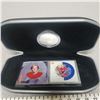 Image 2 : Guy Lafleur 2002 Canada Post Stamp and Coin Mint Set w/Case