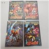Image 2 : Lot of 4 Marvel Universe Handbooks Spiderman 2004, Daredevil 2004, X-Men 2004 & 2005
