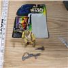 Image 2 : Star Wars Power of The Force Bossk w/ Blaster Rifle and Pistol MINT