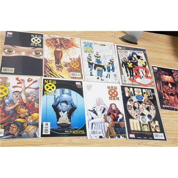 New X-Men lot of 9 Consecutive Issues and Pre Press Edition #133 - #141
