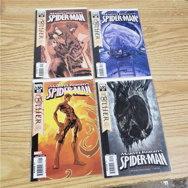 Marvel Knights Spider-Man #19 - #22 Lot of 4 Marvel Comics